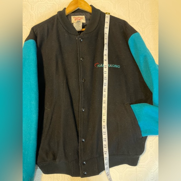 Vintage 97 East London cruiser Texx denim Varsity jacket 1960s chevy - Picture 11 of 15